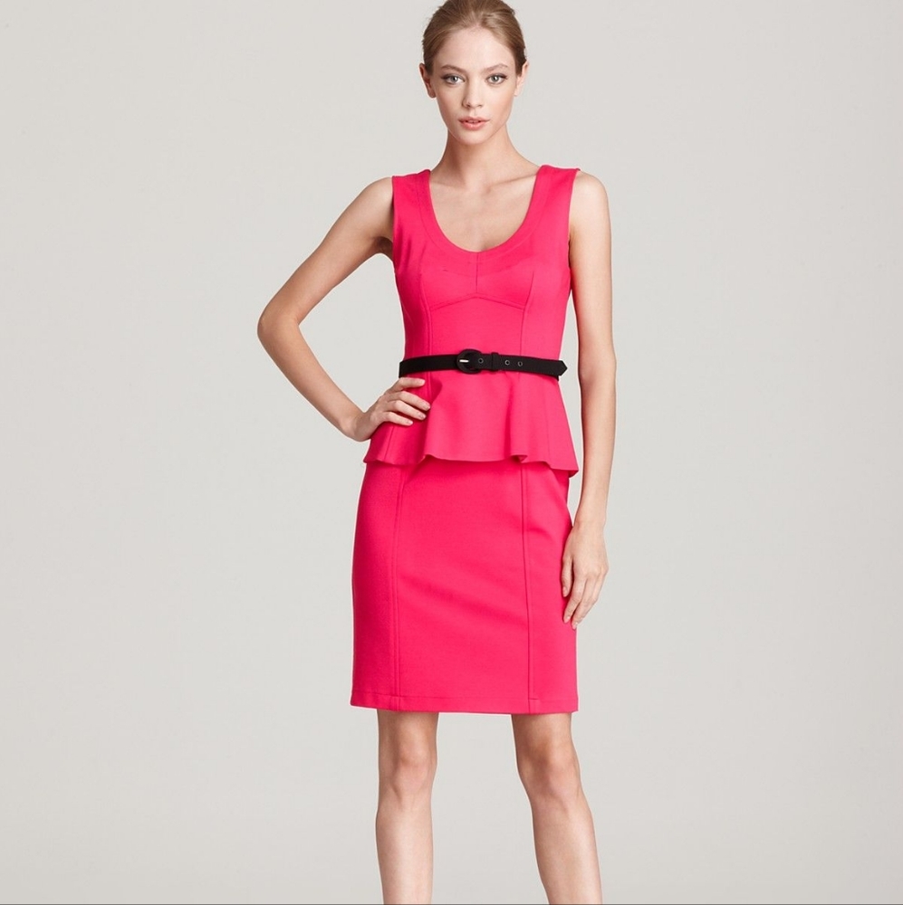 *LAST CHANCE* Nanette Lepore Marmalade Peplum Dress
